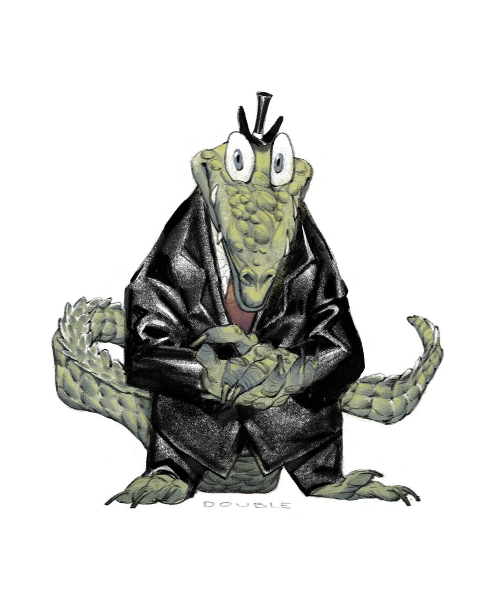 doublemacdouble's tweet image. This dude is trying to sell me something.

#fantasyart #illustration