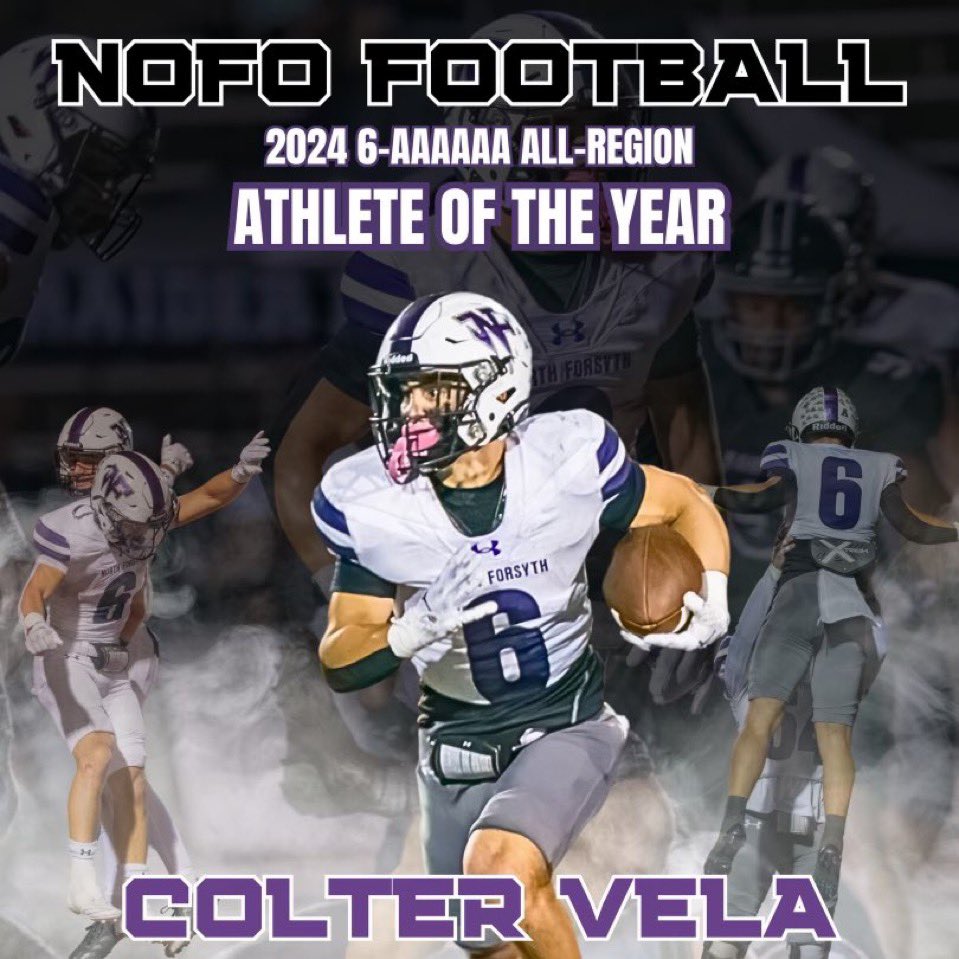 Honored to be named Back-2-Back Region Athlete of The Year!!! Thank you to my teammates and coaches, couldn’t have been done without y’all! <a href="/NoFoFootball/">NorthForsythFootball</a> <a href="/NFHS_FB_Recruit/">NFHS FB Recruiting</a> <a href="/coachrcraft/">Robert Craft</a> <a href="/cwags39/">Chris Wagner</a> <a href="/NEGARecruits/">Northeast Georgia Recruits</a> <a href="/RecruitGeorgia/">Recruit Georgia</a> <a href="/NwGaFootball/">NwGa Football</a> <a href="/PrepRedzoneGA/">Prep Redzone Georgia</a>