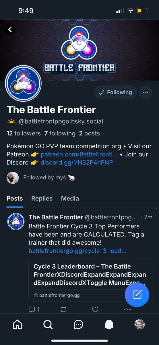 The Battle Frontier tweet media