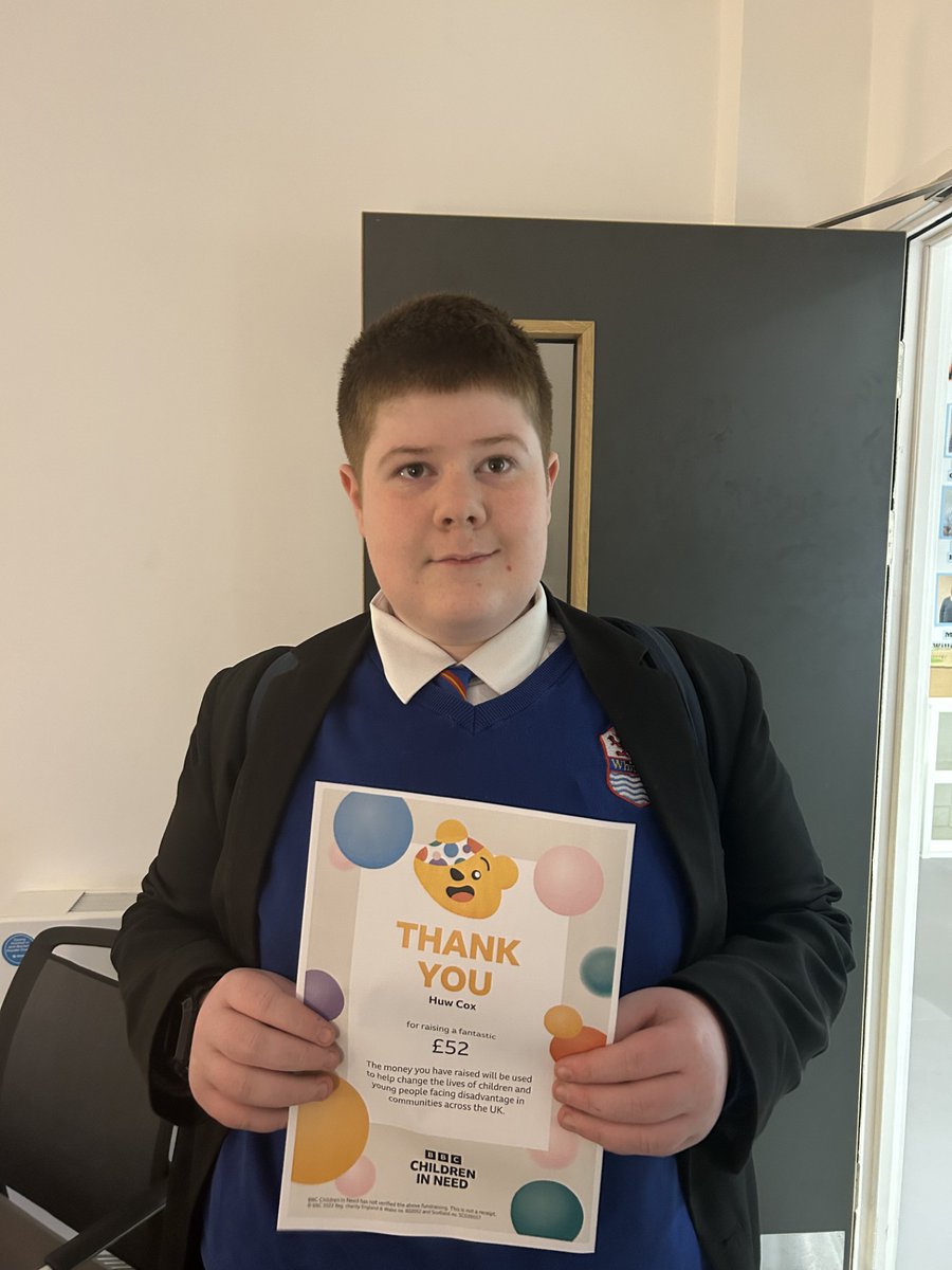 Whitmore High School Autism Base (@whitmorebase) on Twitter photo HC raised £52 for his sponsored silence this morning for Children in Need <a href="/BBCCiN/">BBC Children in Need</a> Well done! 👏🙌 HC raised £52 for his sponsored silence this morning for Children in Need <a href="/BBCCiN/">BBC Children in Need</a> Well done! 👏🙌