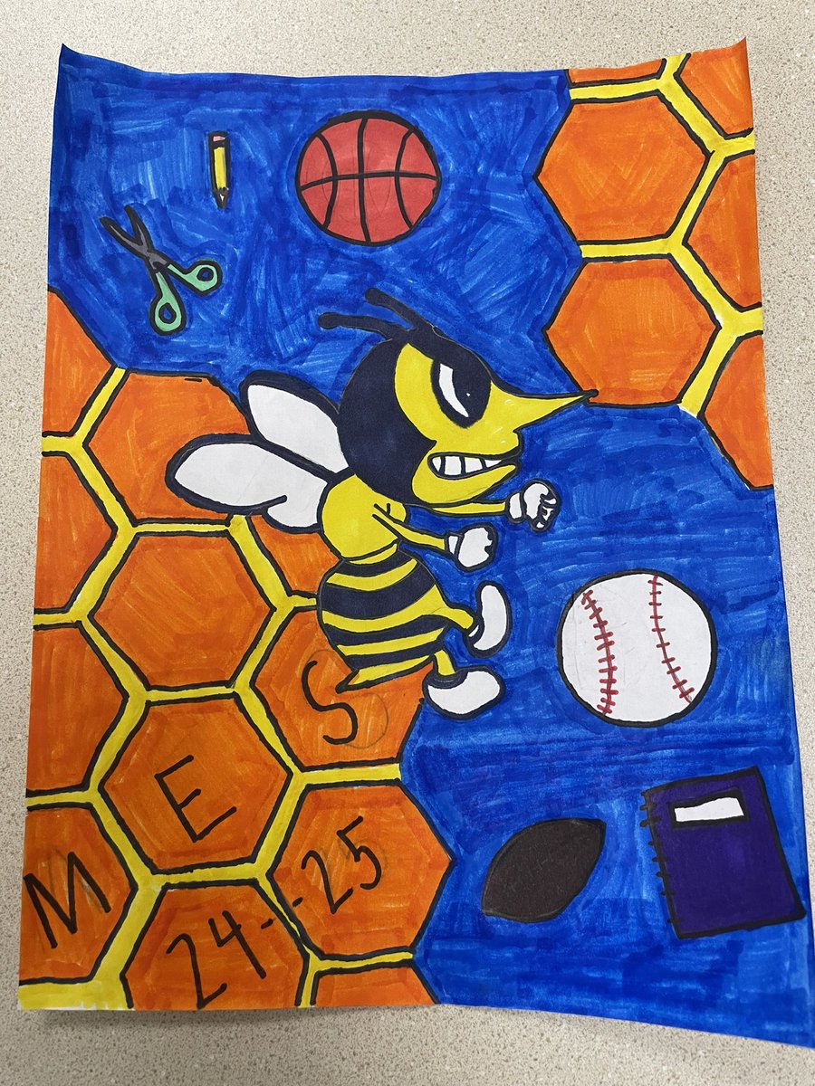 mrsosterman's tweet photo. We voted on our class representative for the yearbook cover contest. Aiden was our winner! It was a tough choice, we had some really great artwork! https://t.co/dHHMbvd1L6
