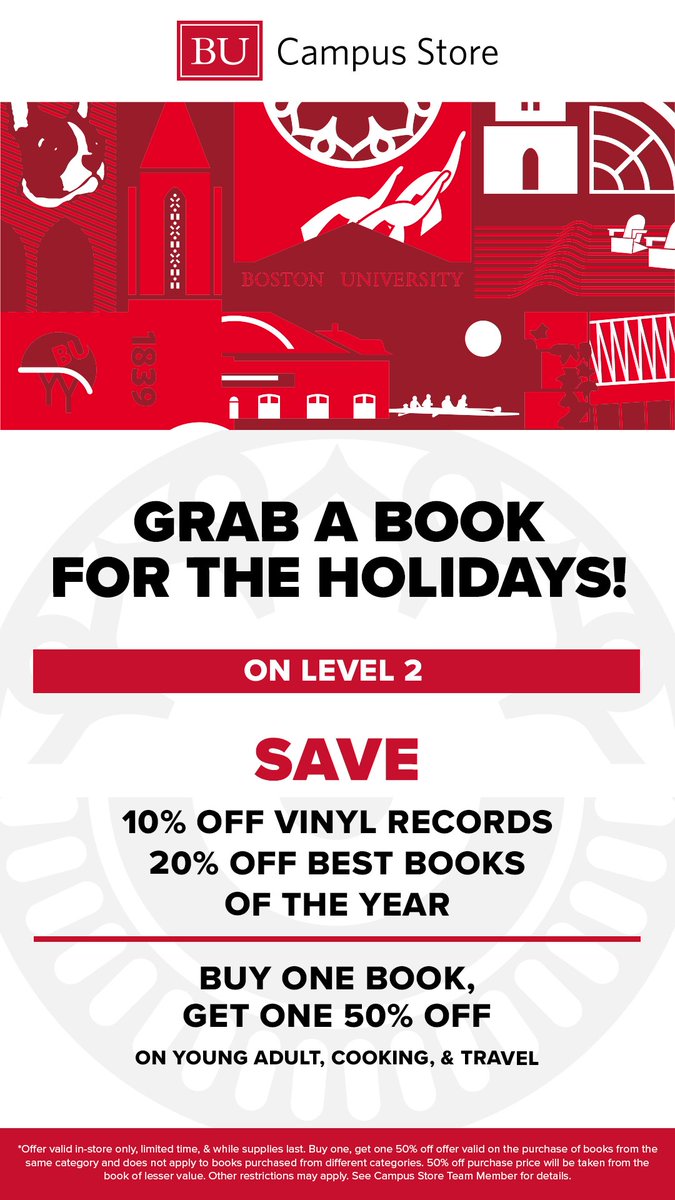 Barnes Noble @BU (@bubookstore) on Twitter photo 