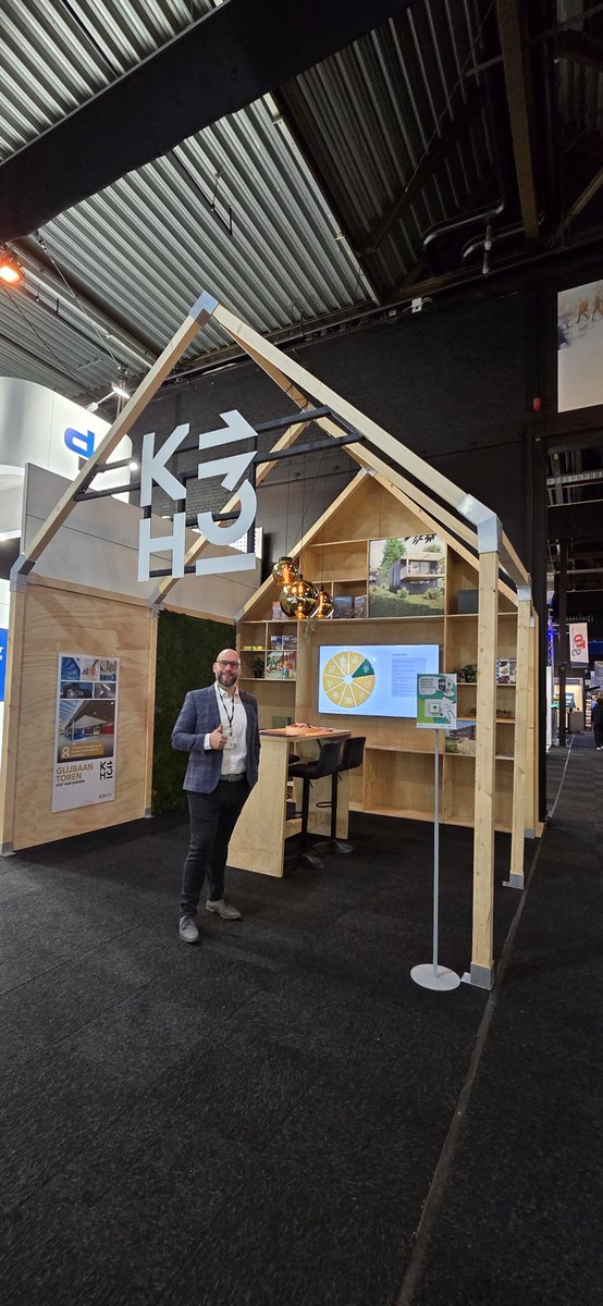 K3HArchitecten's tweet photo. 🌟 Wat een geweldige week op de @Recreatievakbeurs! 🌟

Iedereen bedankt voor het beursbezoek van @K3HArchitecten. Fantastisch om zoveel inspirerende gesprekken te voeren met enthousiaste beursbezoekers #terreinplannen, #centrale_voorzieningen en #meerjarenonderhoudsplanningen. https://t.co/P6v5rKGdOE