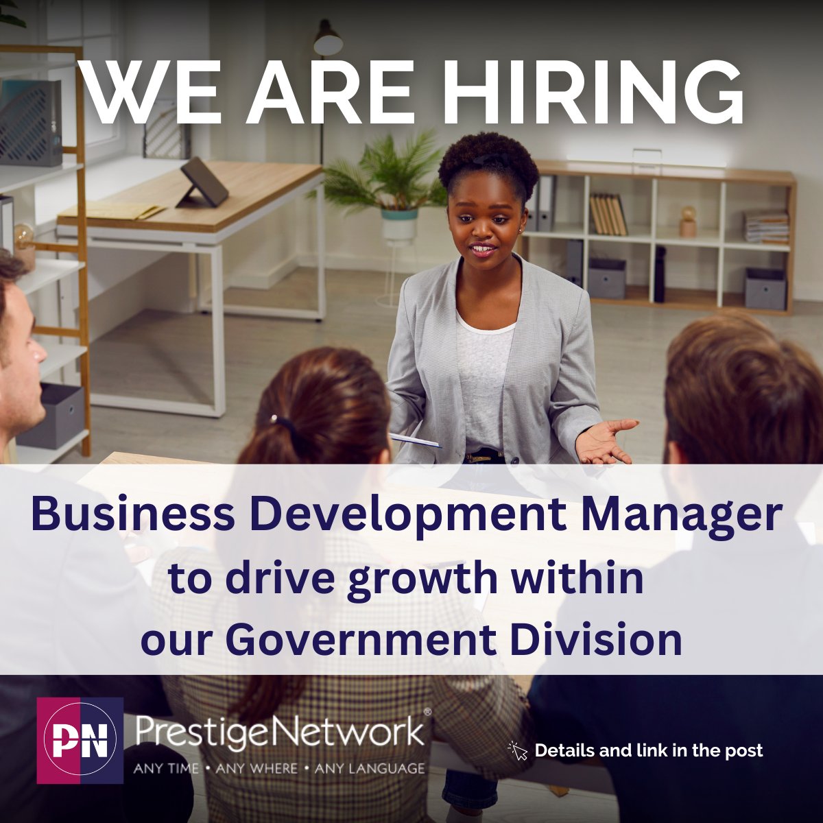 🚀 We’re Hiring: Business Development Manager – Government Division

📍 Hybrid role based in Newbury

💼 Competitive salary + bonuses

prestigenetwork.com/careers/bdm-go…

#BusinessDevelopment #GovernmentSales #Careers #PrestigeNetwork