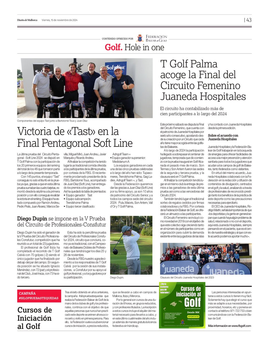 FederaciónBalearGolf tweet media