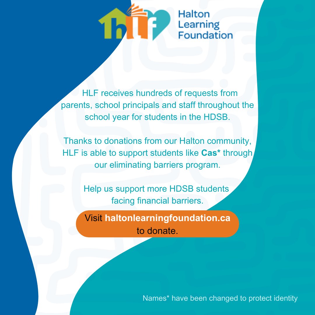 HaltonLearnFDN's tweet image. Behind every student is a unique need, and your support is helping to meet it. From urgent essentials to long-term opportunities, here is how you’re making a difference in the lives of HDSB students facing financial barriers. #EducationForAll #SupportStudents #SupportHDSBStudents