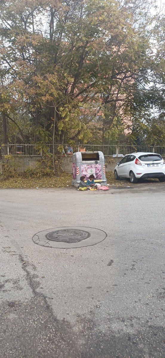 Az önce Ankara Çankaya 1443. sokakta çektim.

2 küçük kardeş çöpün önünde ateşle ısınmaya çalışıyorlar.

Elimden geleni yaptım ama umarım Çankaya Belediyesi bu çocukları bulup sahip çıkar! <a href="/cankayabelediye/">Çankaya Belediyesi</a>