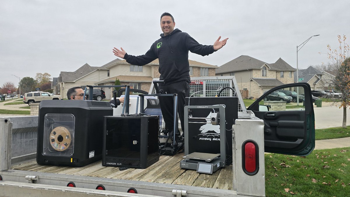 EBPMAN Tech Reviews (@ebpmanreview) on Twitter photo Annual printer donation Friday!  One of our local school districts kids will be getting a big surprise.  We hope to inspire the next generation of makers. ALL these kids have never experienced 3d printing. We rotate our donations to different school districts. #GivingBack #3d Annual printer donation Friday!  One of our local school districts kids will be getting a big surprise.  We hope to inspire the next generation of makers. ALL these kids have never experienced 3d printing. We rotate our donations to different school districts. #GivingBack #3d