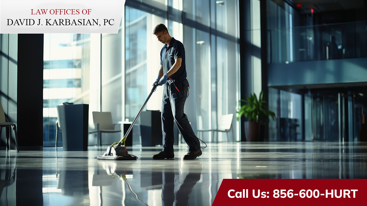 Commercial property owners have a duty to use reasonable care to maintain premises in such a way as to minimize the risk of injury to anyone legally visiting the property. Call attorney David Karbasian at 856-600-HURT to learn how we can help you after a #slip and #fall accident.
