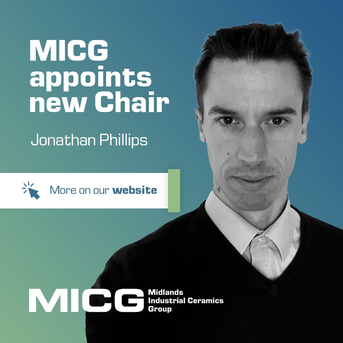 The Midlands Industrial Ceramics Group has appointed a new Chair, Jonathan Phillips, of Morgan Advanced Materials.

Find out more here: micg.org.uk/micg-appoints-…