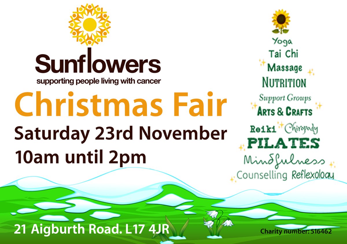 One week tomorrow and it's the Sunflowers Christmas fair 23/11/24 10am - 2pm

Back once again we have the incredible inkyimp bringing the most beautifully handpainted enamelware. 

The perfect stockingfillers and gifts to treasure.
#liverpoolsunflowers #christmasfair