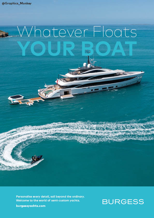 Stuart Meredith (@graphics_monkey) on Twitter photo One Minute Brief of the Day: Create campaign posters to promote
@burgessyachts ’ semi-custom yachts, expressing how they’re not just a purchase but a reflection of the owner’s personality and style. #BurgessYachts
<a href="/OneMinuteBriefs/">One Minute Briefs ⏱️</a> One Minute Brief of the Day: Create campaign posters to promote
@burgessyachts ’ semi-custom yachts, expressing how they’re not just a purchase but a reflection of the owner’s personality and style. #BurgessYachts
<a href="/OneMinuteBriefs/">One Minute Briefs ⏱️</a>
