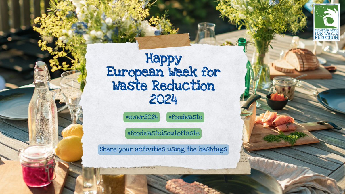 🎉 We’re thrilled! The #EWWR2024 has officially started with over 12,700 actions registered!

➡️ Share your activities by tagging us and using the hashtags #EWWR2024, #FoodWaste, and #WasteIsOutOfTaste.

🙅‍♀️🗑️🍏