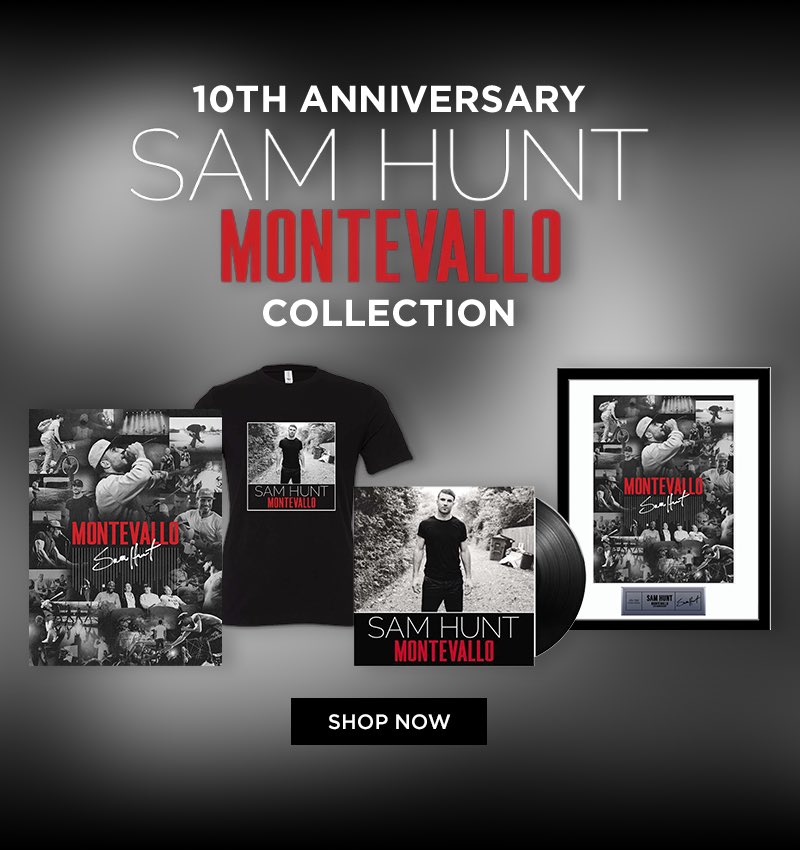 Celebrate 10 years of "Montevallo" with new, limited edition merch items:

Shop now: store.umgnashville.com/collections/sa…