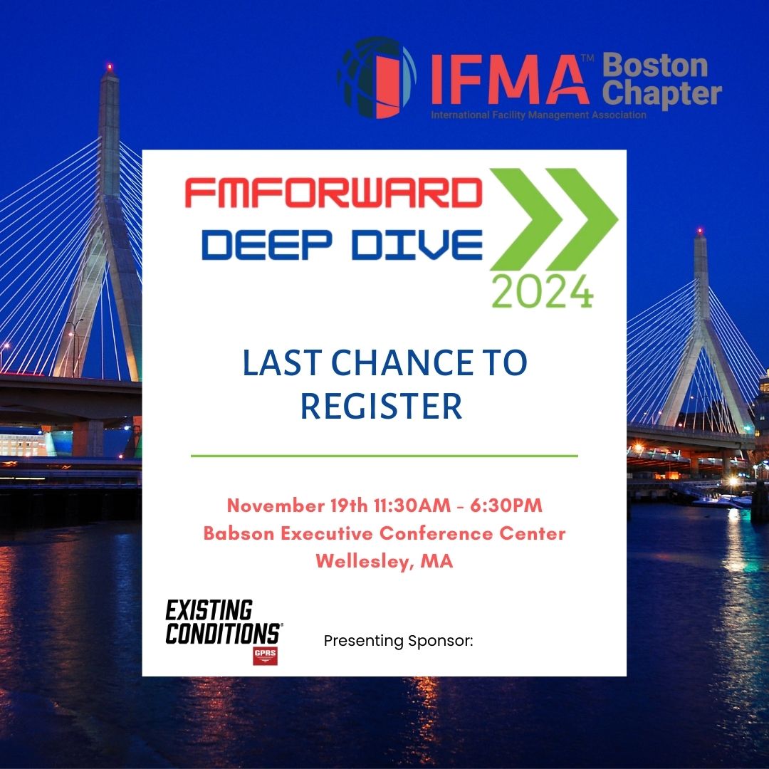 Don't miss your chance to learn about reality capture technologies like 3D laser scanning and drones in facility management.  bit.ly/488i3Mi