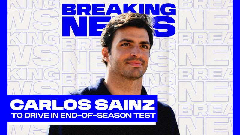 wearetherace's tweet photo. 🚨 Carlos Sainz will drive for Williams in the post-Abu Dhabi end of season #F1 test.

It will mark "the first steps in his preparations for the 2025 season" with his new team. https://t.co/pI1FEgdg2q