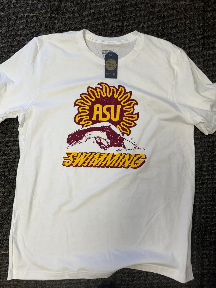 New <a href="/ASUSwimDive/">Sun Devil Swim/Dive</a> shirts for sale at the Stadium Shop!