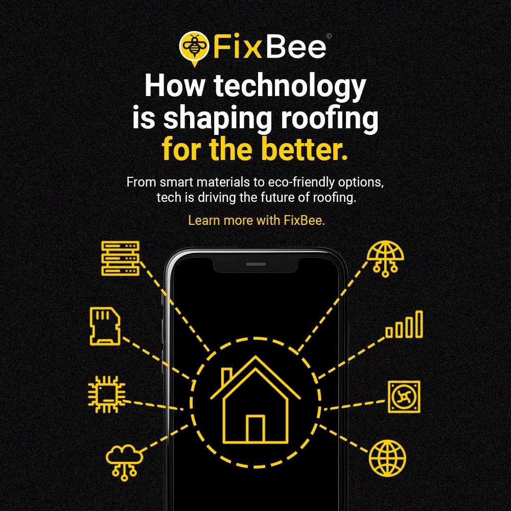 FixBeePro's tweet image. From smart materials to eco-friendly options, tech is driving the future of roofing.
Learn more with FixBee.

#RoofingTechnology #TechInConstruction #FutureOfRoofing #FixBeePro #InnovativeRoofing #SmartMaterials #FixBee