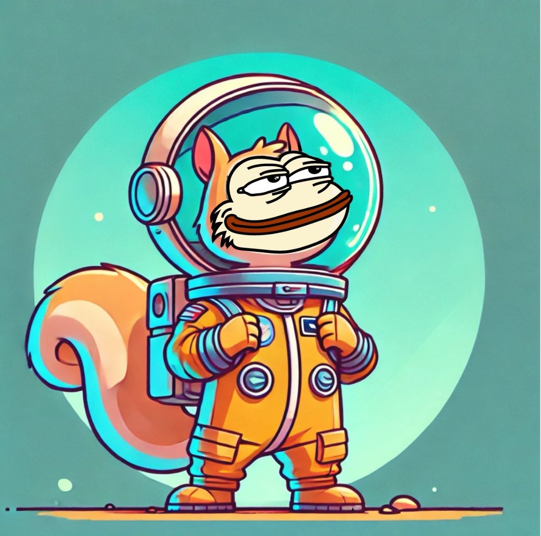 ToTheMoonCTO's tweet photo. $PEPNUT

Put your space suits on boys we going to the moon with $PEPE &amp; $PNUT 🌕🚀

Jeets see you at 50m 😉

#solana #meme https://t.co/Ie5eEOkRJY
