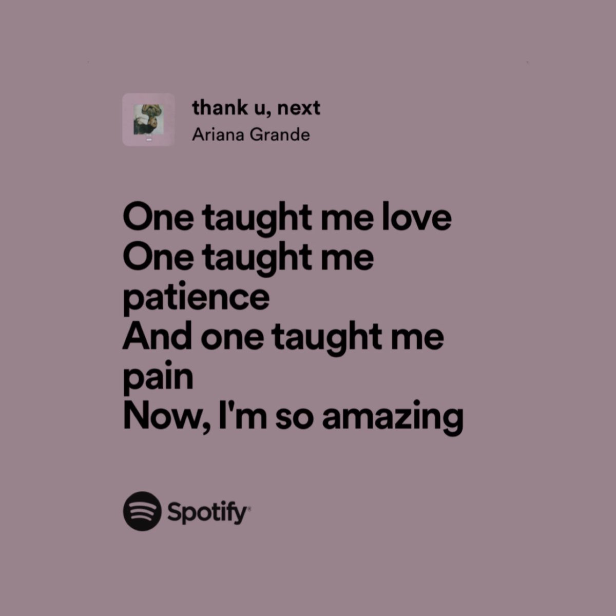 lyricswithari's tweet photo. ariana grande / thank u, next https://t.co/p9vPVXcGBA