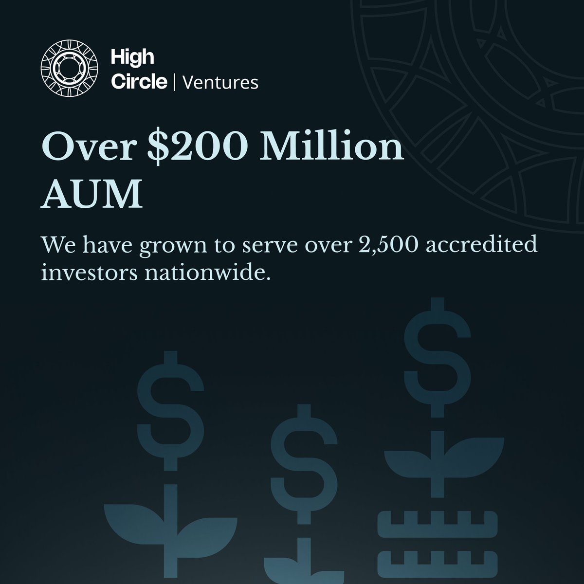 Want to learn how we are transforming real estate investing with exclusive, high-value opportunities in private equity also?

Check out: highcircleventures.com

#RealEstateInvestment #PrivateEquity #InvestmentOpportunities #AccreditedInvestors