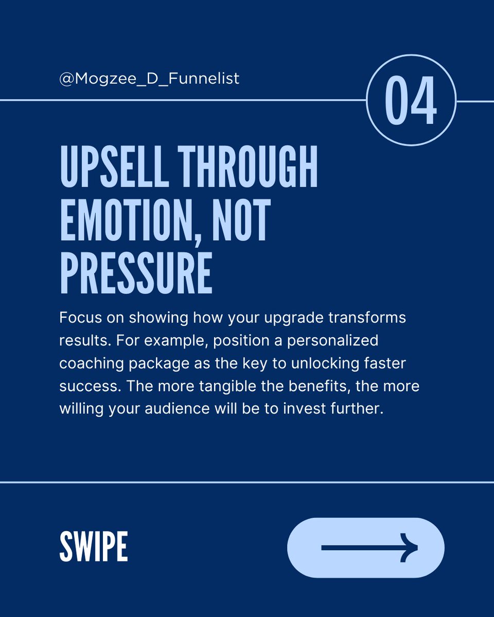 Mogzee_funnels's tweet image. This guide is a must-read for coaches, consultants, and online course creators looking to unlock untapped opportunities.
Let’s leverage what you’ve built!

#salesfunnel #clickfunnelsservice #clickfunnel #clickfunnels #coursecreators #Consultants #coach #coaches #coaching