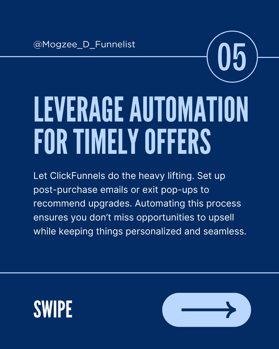 Mogzee_funnels's tweet image. This guide is a must-read for coaches, consultants, and online course creators looking to unlock untapped opportunities.
Let’s leverage what you’ve built!

#salesfunnel #clickfunnelsservice #clickfunnel #clickfunnels #coursecreators #Consultants #coach #coaches #coaching