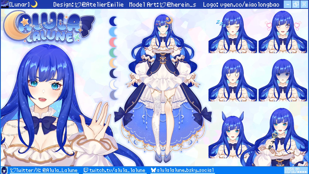 Alula Lalune🌌🌙Blue Alien Vtuber💫🎮 tweet media