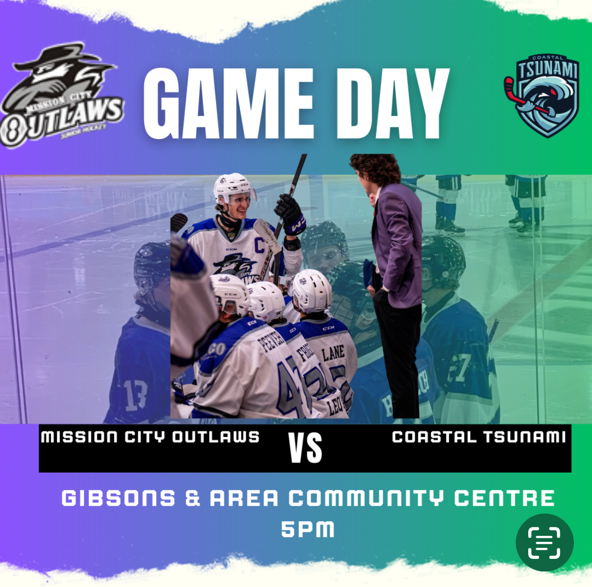 The Outlaws are on the road/boat today to play the Coastal Tsunami for the first time this season! Outlawshockey.mixlr.com FREE Audio Only and Flohockey.com LIVE streaming video broadcast