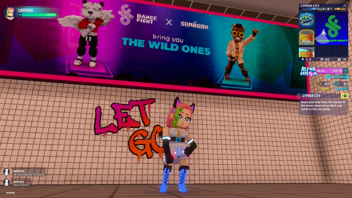 LightOkas12's tweet photo. @TheSandboxIDN lets dance https://t.co/TvB4SWmgIY