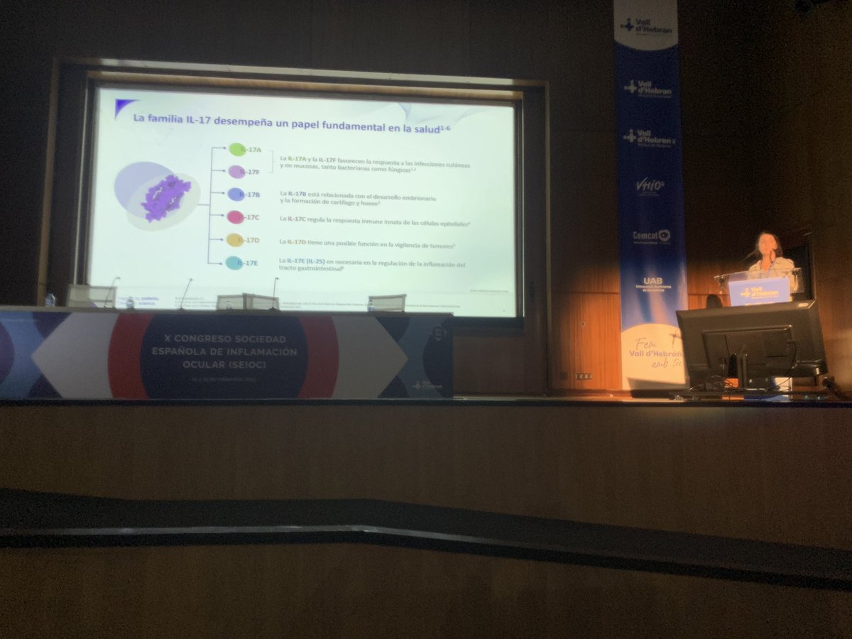 SEIO_uveitis's tweet image. Simposio @ucb_iberia nuevos tratamientos en uveitis asociadas a EspAax Silvia Vidal, Angel Garcia