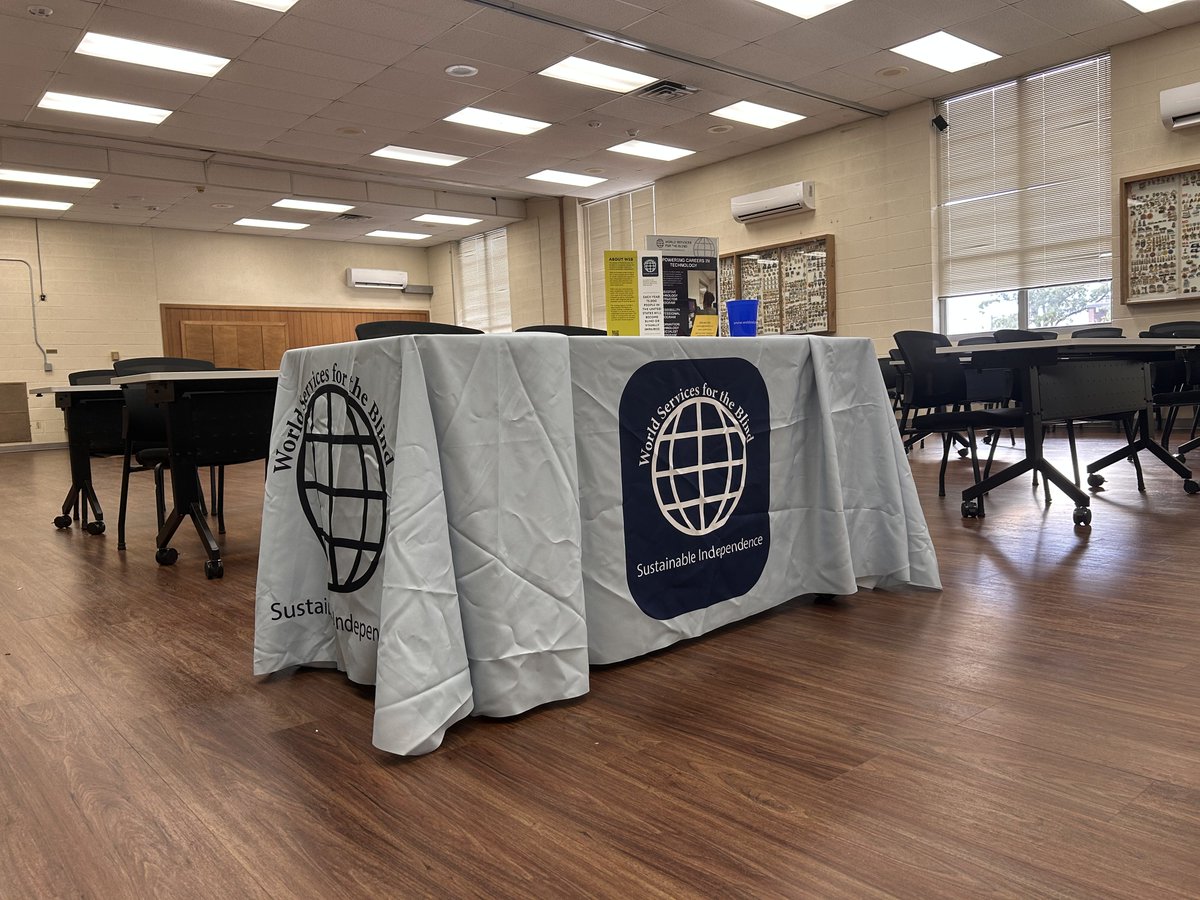 World Services for the Blind tweet media