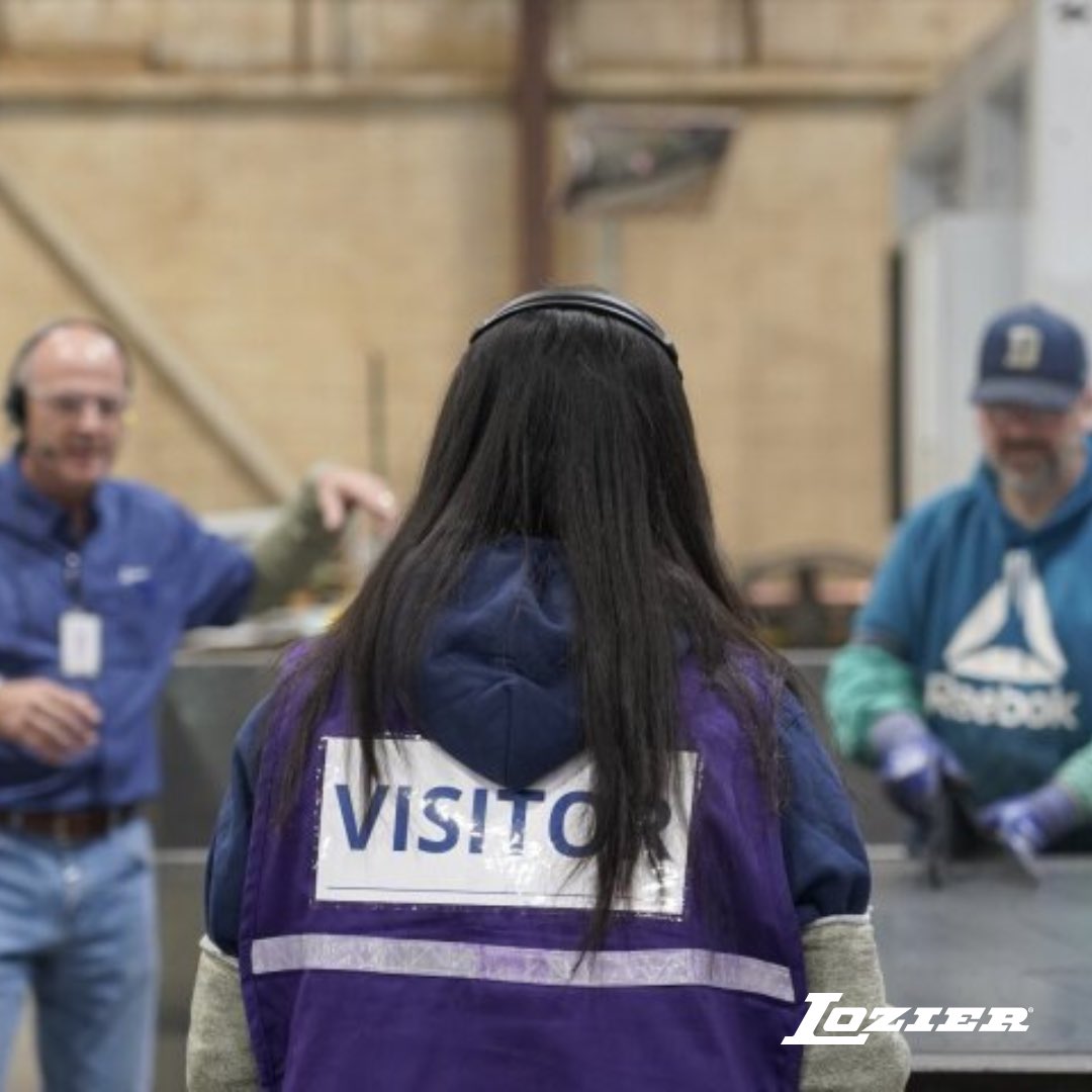 The Nebraska JAG program made a visit to Lozier this week with 18 students from Bryan High School. Read the full story: lozier.com/lozier-jag/