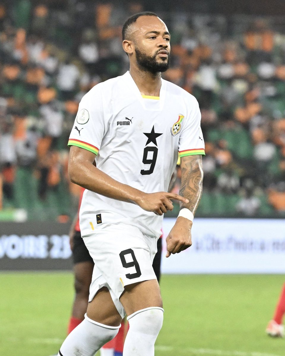 ⏸️ 𝗛𝗔𝗟𝗙 𝗧𝗜𝗠𝗘 - We lead at the break thanks to a superb free kick by Jordan Ayew and a fantastic penalty save by Abdul Manaf Nurudeen! 🙌🏾

🇦🇴 Angola 0️⃣-1️⃣ Ghana 🇬🇭 

#BlackStars | #AFCON2025Q