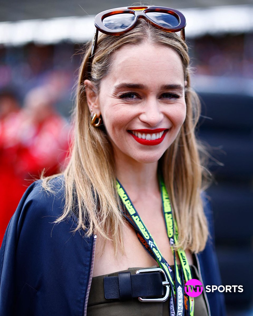 ChaddersClarke's tweet photo. According to @tntsports, Emilia Clarke will be revealing the new @MotoGP logo on Sunday. https://t.co/ux15l1srrP