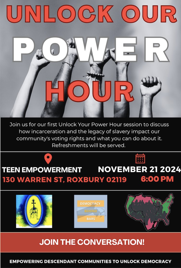 DemocracyBehindBarsMA tweet media