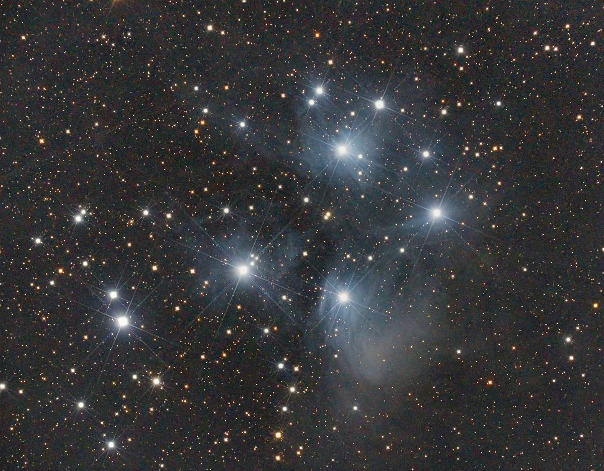 DrStuP's tweet photo. Newly edited depsky. Now purchased starexterminator which I am very pleased with #astrophotography , #pixinsight , #BlurXTerminator, #StarXTerminator, #NoiseXTerminator, #starnet2 https://t.co/zjjLEUox5J