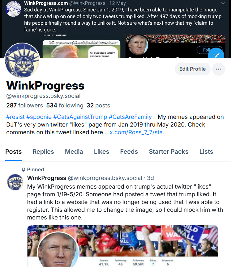 WinkProgress 🐈🐾😺 tweet media