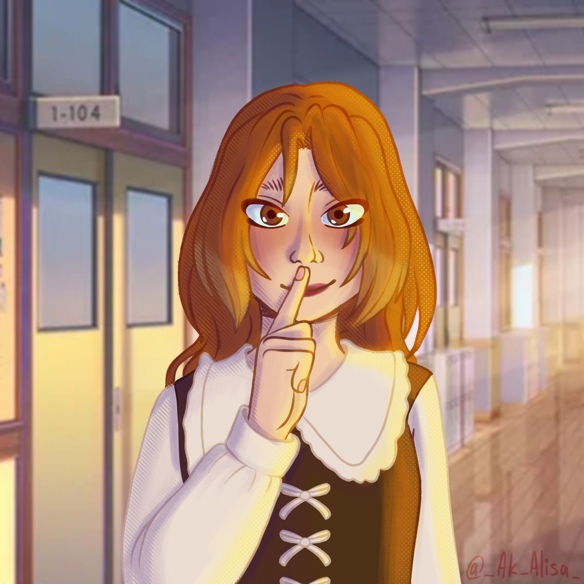 _ak_alisa_'s tweet photo. I've been wanting to make an avatar for several of my social networks for a long time.. I portrayed myself as the hero of a visual novel, talking to a player and confessing terrible things.

#art #artwork #didjitalart #drawingart #DigitalArtist  #illustration #smallartist https://t.co/mTno0o7oM6