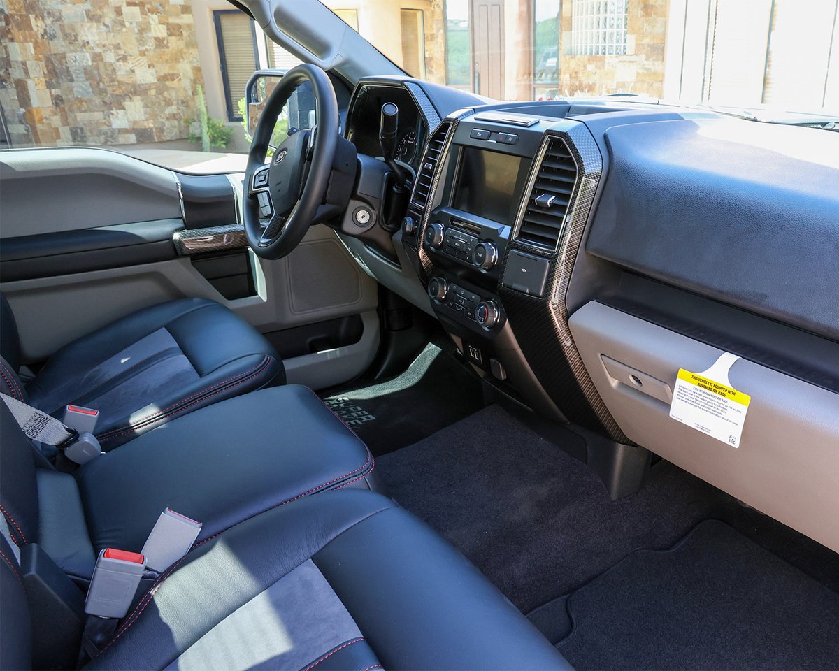 Barrett_Jackson's tweet image. Decked out with #SuperSnake body components, #Shelby suspension, @Baer_brakes and CSM serial number plates, this 2020 @Ford F-150 Shelby Super #Snake pickup sold for $104,500 at the 2024 #Scottsdale Fall Auction. 

Learn more: bit.ly/AZ24TW-2020For…