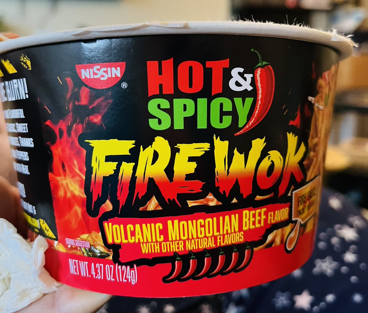 DejaVuMemory's tweet photo. In case you were wondering….these are SPICY AF!!! #Ramen #AssOnFire https://t.co/XKNnZANd2m