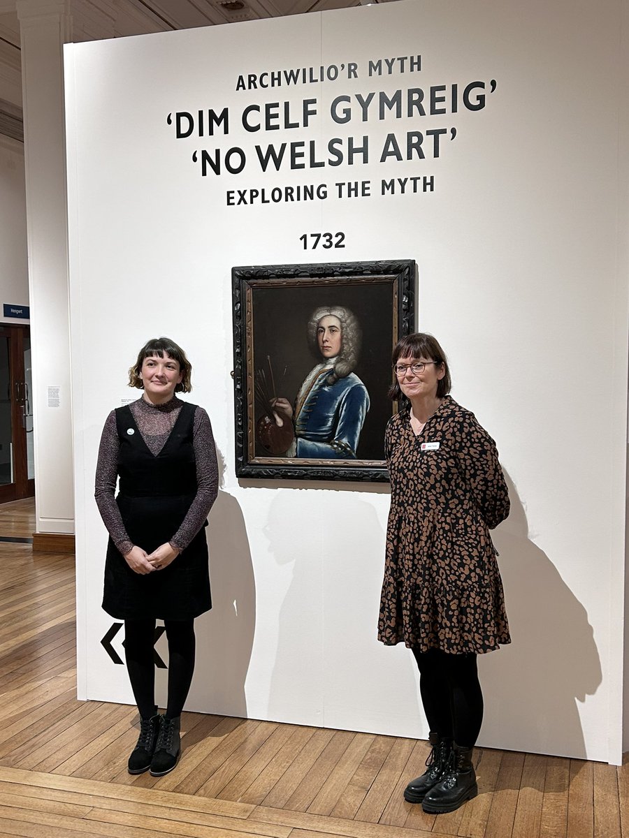 🗣️No patron, no critic, therefore no painter, no sculptor, no Welsh Art. It is as simple as that"
🤔Not quite! 
🖼️ Opening this weekend - one of the biggest exhibitions ever of Welsh art
👏🏾 Huge thanks to curator Peter Lord and <a href="/NLWales/">National Library of Wales</a> exhibitions team library.wales/about-nlw/pres…