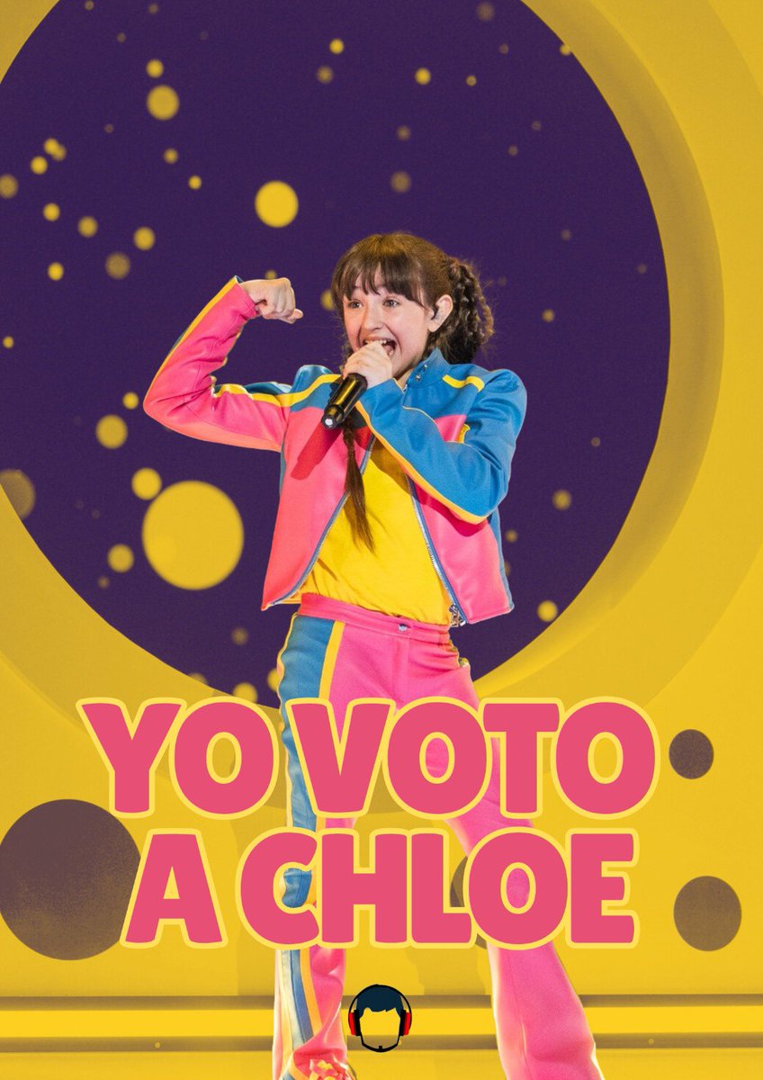 luismesacabello's tweet photo. 🌸🇪🇸 ¡Desde YA puedes votar por Chloe DelaRosa! 

Entra en https://t.co/D70JNjheXp y vota por tus TRES favoritos. 

‼️ RECUERDA: Puedes votar por España desde España. 

#YoVotoAChloe #JESC2024 #Eurovision https://t.co/5maU9aMb8a