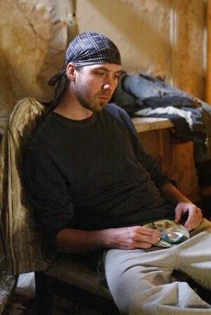 Johnny Weeks from The Wire wearing a durag