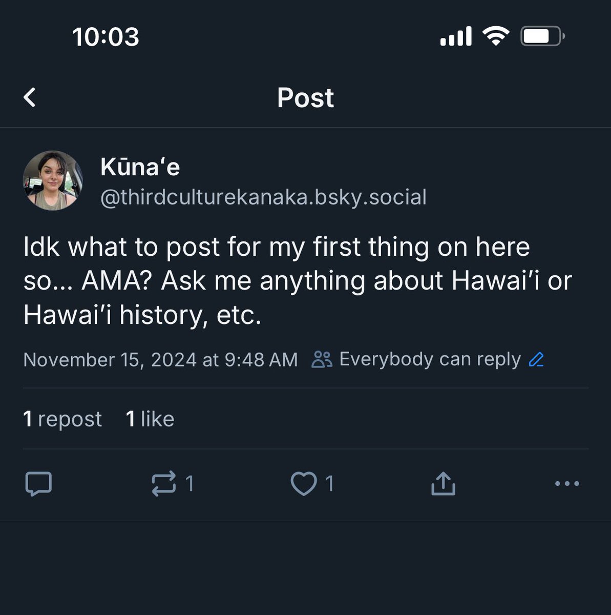 Doing an AMA on my new bsky