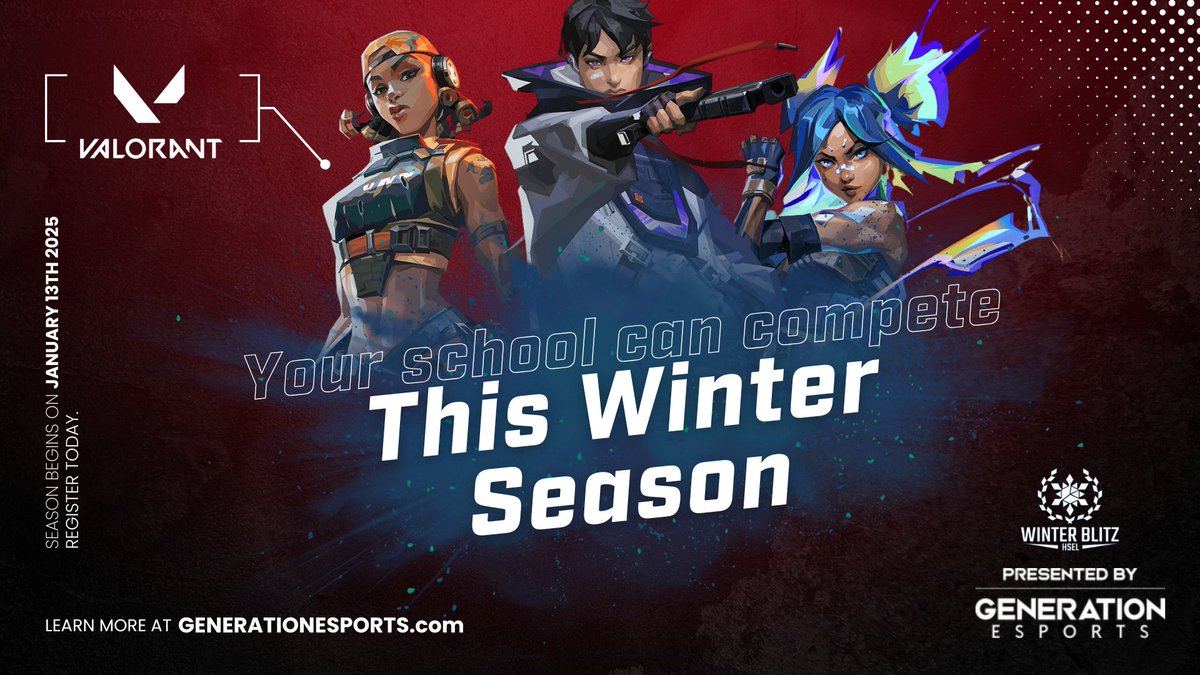 HSELesports's tweet photo. CHILL OUT 🥶🥶🥶...

...with a few friends while competing in the HSEL Winter Blitz! ☃️❄️

Register today!
https://t.co/gxiH9xKrrn https://t.co/5vHEw2sYus