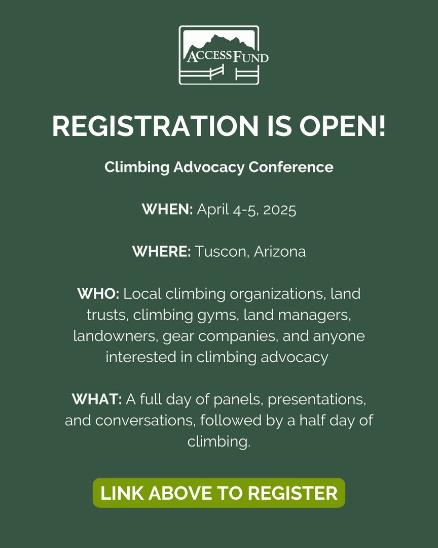 Access Fund tweet media