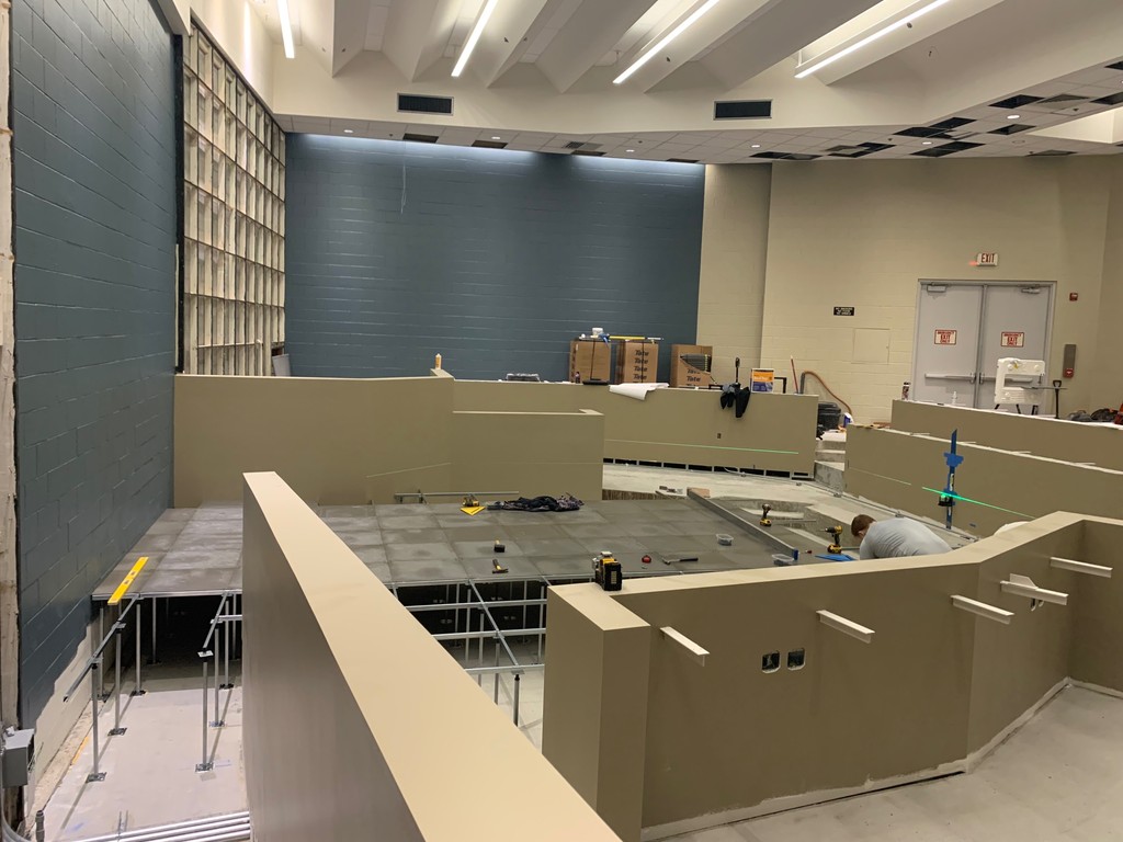 uaajc's tweet photo. UPDATE! 🚧
The John E. Havelock Trial Simulation Courtroom at UAA is progressing beautifully! From last week's flooring work ➡️ to this week's completed floor installation, it's coming together. 👏
Stay tuned for the next update! 🛠️
For more info, visit https://t.co/vHBpdrMVJj https://t.co/rrClw0rNcH