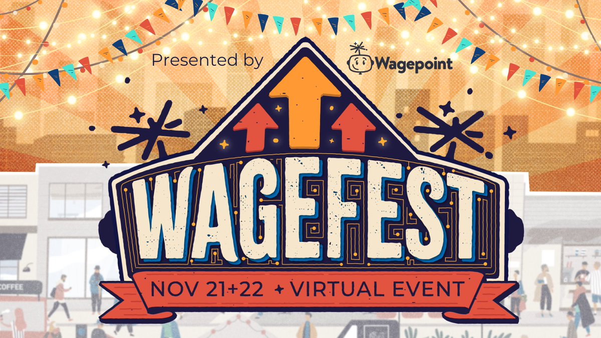 Growth starts now.

• Learn about the latest tech and resources
• Engage with top speakers and experts in small biz, finance, and accounting
• Network with like-minded pros

100% free. 100% virtual. Tune in with @wagepoint Nov. 21 + 22 ➡️ bit.ly/48DBYTw #wagefest2024