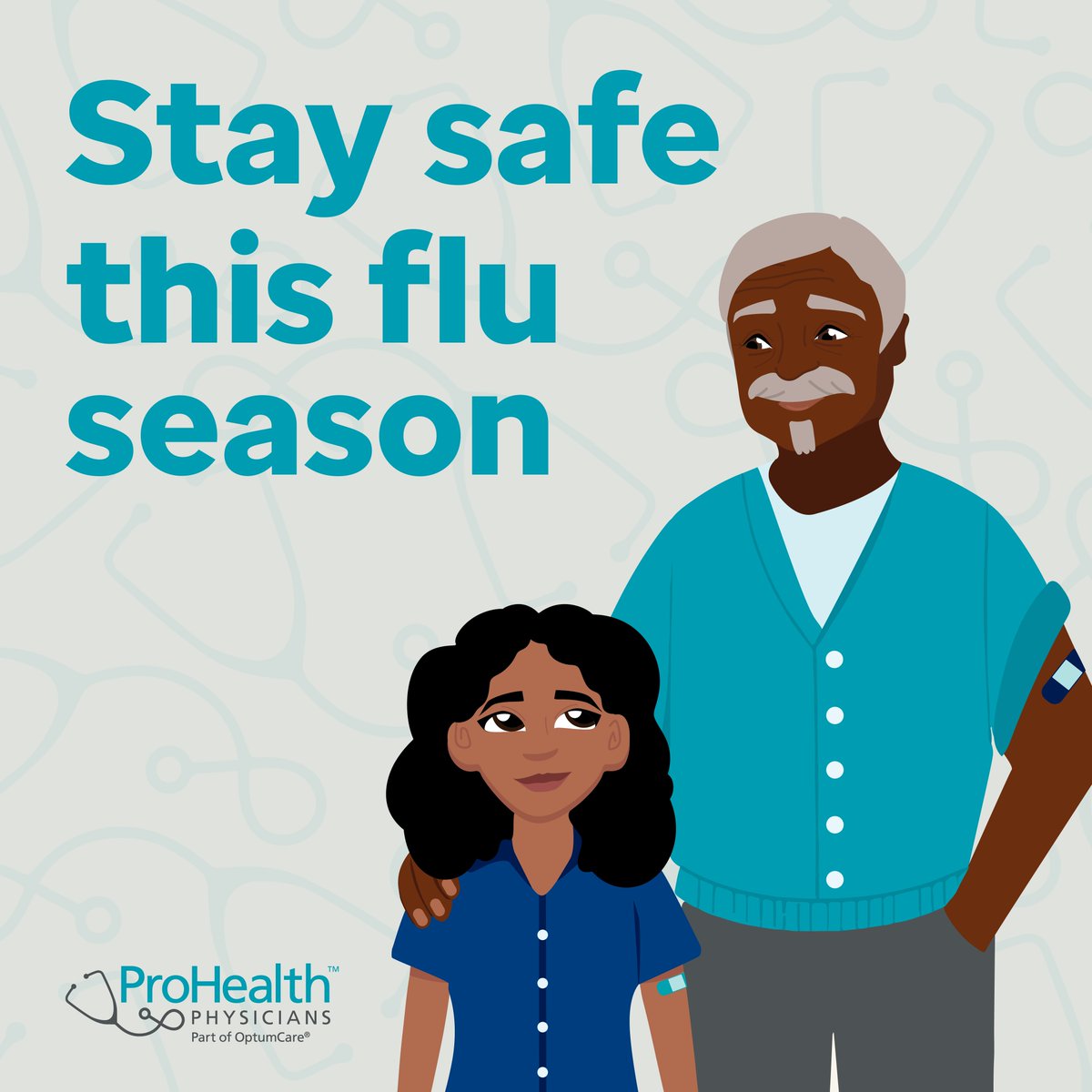 Let's all stay safe and healthy this flu season! The best way to do this is by getting a flu shot. It's especially critical for older adults, pregnant women, and anyone with health issues. Even if you're not at high risk, getting your flu shot helps protect others.